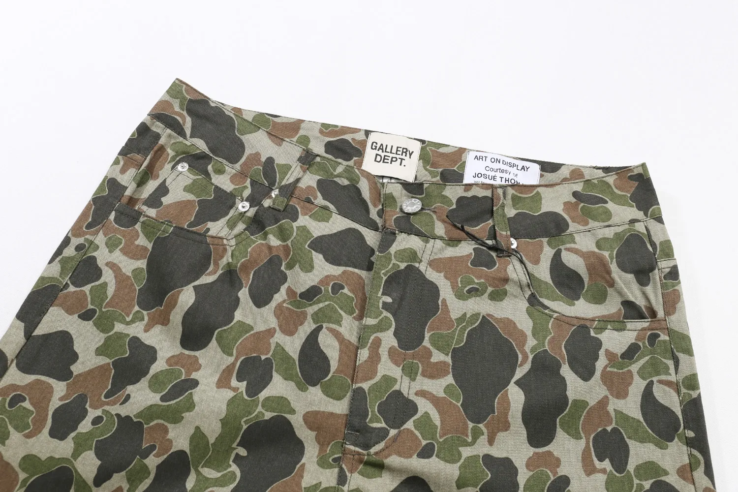 662#Gallery Dept New Washed Camouflage Pants Beauty Trendy Straight Pants Casual Pants Camouflage Color S~XL P230